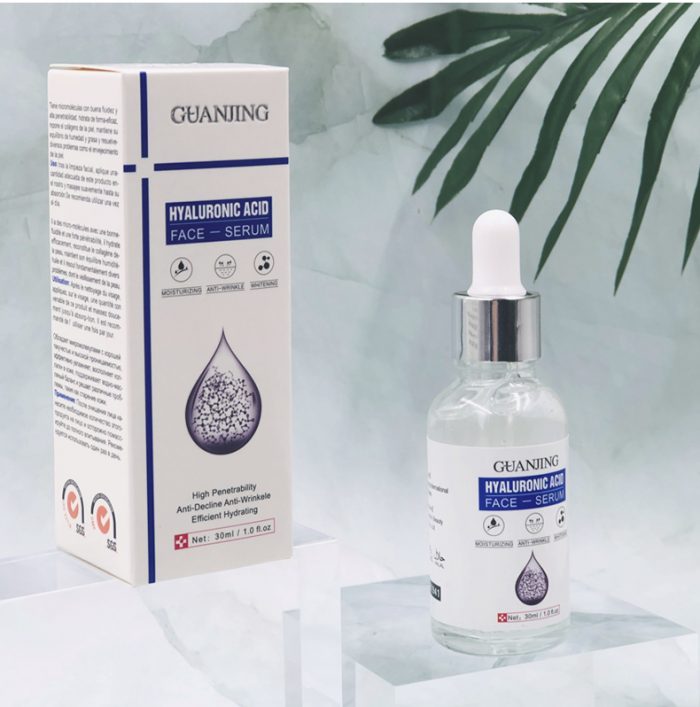 Hyaluron serum voor het verminderen van rimpels en fijne lijntjes