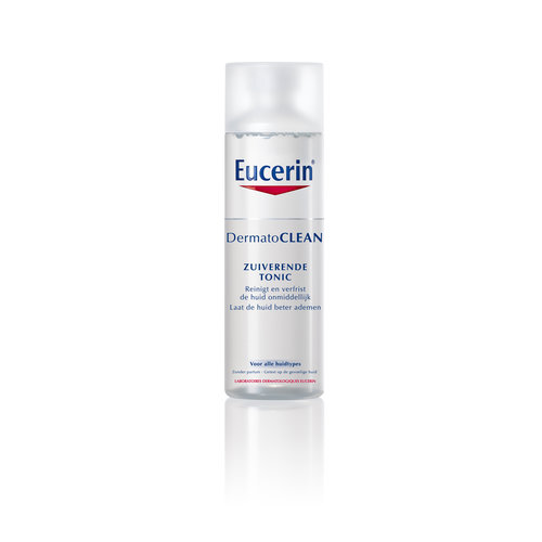 Eucerin DermatoClean Zuiverende Tonic verfrist de huid en laat deze beter ademen_200ml