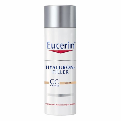 Eucerin Hyaluron-Filler Dagcrème CC CREAM Light vult rimpels op en corrigeert de teint en pigmentvlekken_50ml