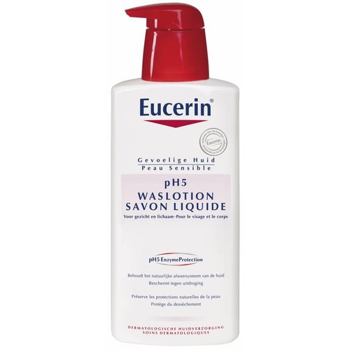 Eucerin pH5 Waslotion voor reiniging en bescherming tegen uitdroging van de gevoelige huid