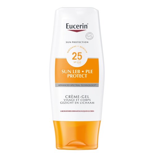 Sun PLE Protect Gel-Crème SPF 25 zonnebrandcrème met bescherming tegen huidreacties veroorzaakt door zon_150ml