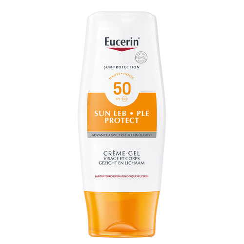 Sun PLE Protect Gel-Crème SPF 50 zonnebrandcrème met bescherming tegen huidreacties veroorzaakt door zon_150ml