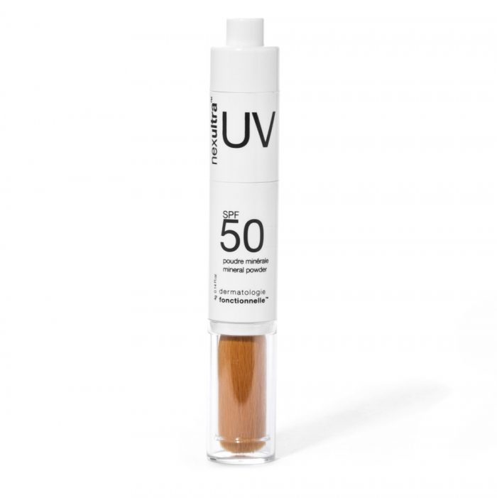 Universkin Nexultra UV SPF50 met uvA en uvB bescherming door een zonnefilter van uitsluitend minerale poeders