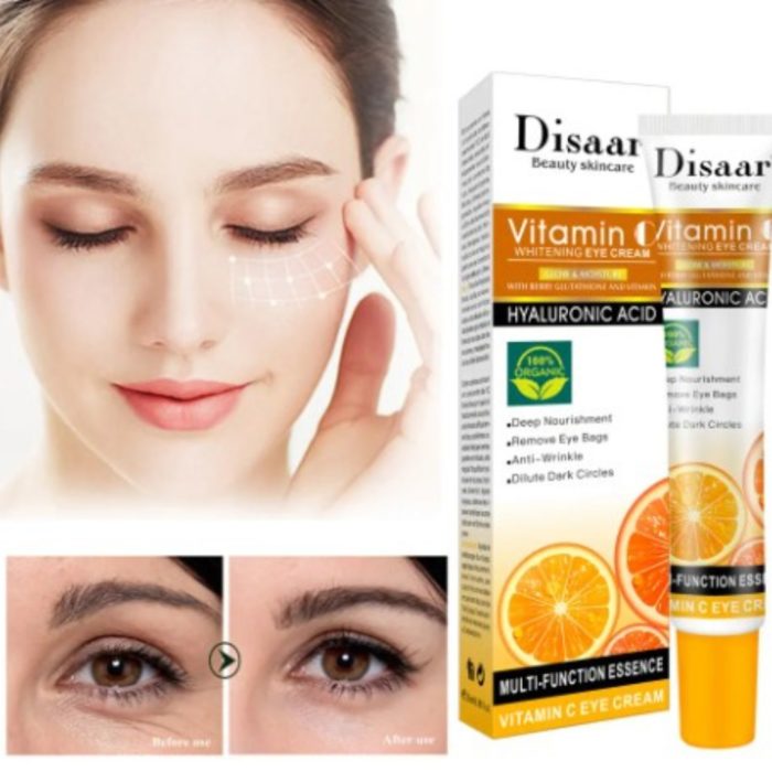 Vitamine C en Hyaluronzuur whitening oogcrème 25 ml - Afbeelding 2