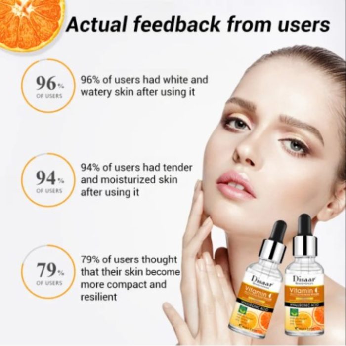Vitamine C serum met hyaluronzuur - Afbeelding 3