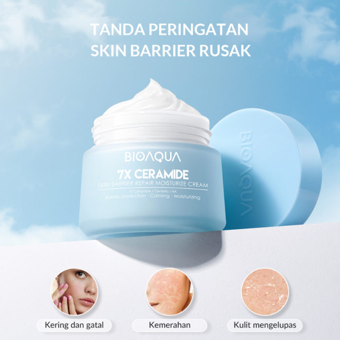 7x Ceramide Huidbarrière Reparatie Hydraterende Crème 50g - Afbeelding 2