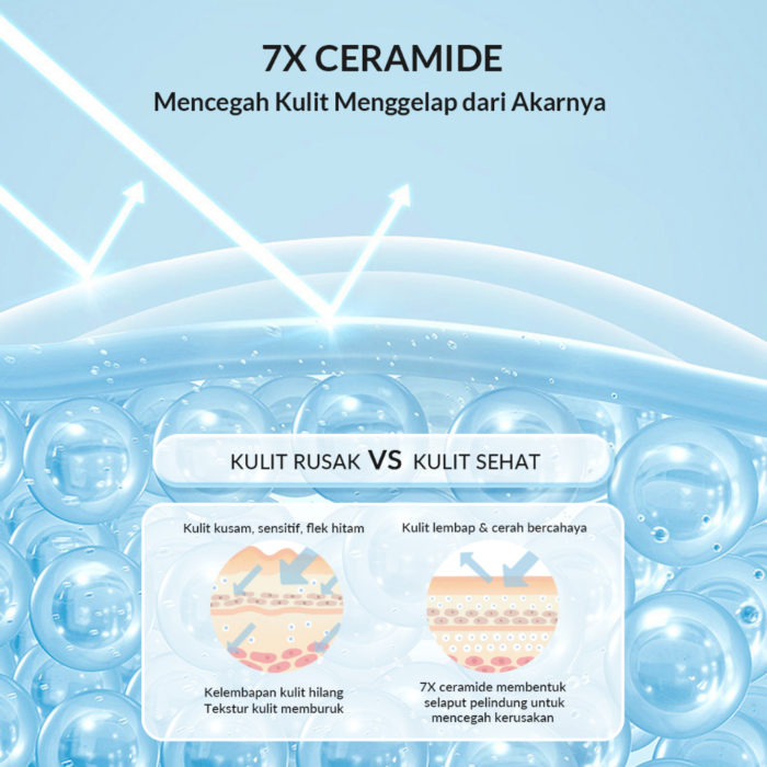 7xCeramide Skin Moisturize Serum Zonnebrandcrème SPF 50 PA++++ 40 ml - Afbeelding 5