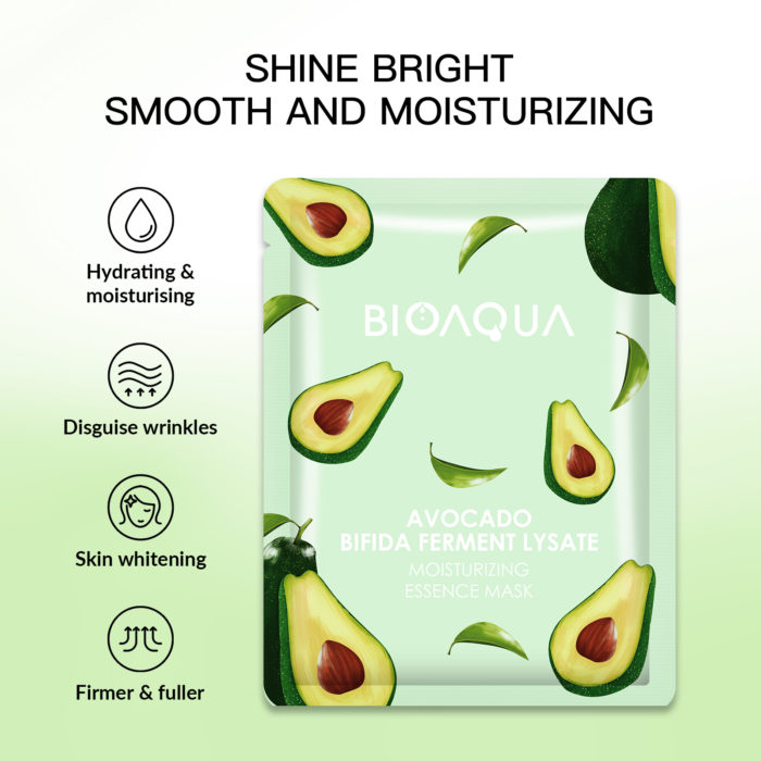 Glow Gezichtsmasker met Avocado Lomira – Voedend & Verjongend - Afbeelding 5