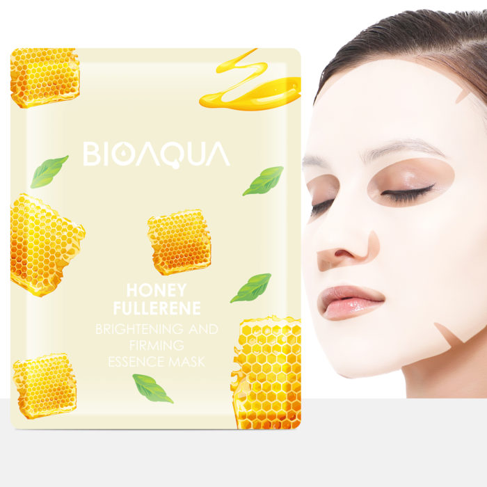 Honingfullereen verhelderend en verstevigend essentie gezichtsmasker